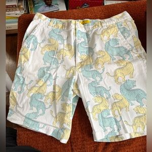 Five four tiger print shorts size 34